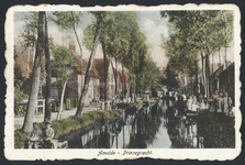 17289 Gezicht op de Prinsengracht te Ameide.N.B. Ameide is op 1 januari 1986 opgenomen in de nieuw gevormde gemeente ...